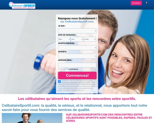 Site de Rencontres Sérieuses entre Sportifs et Sportives