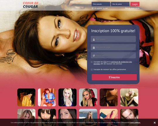 Coeur de Cougar Logo