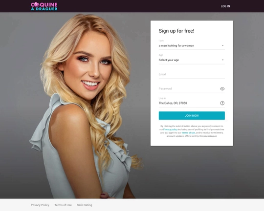 Coquine a Draguer Logo