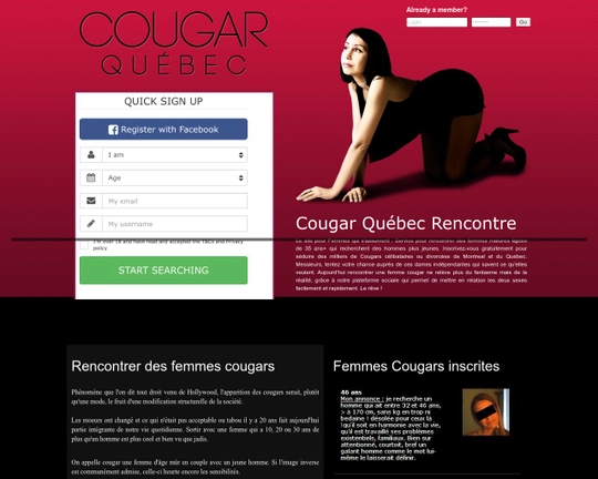 Cougar Quebec Logo
