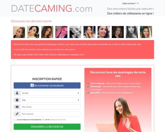 DateCaming Logo
