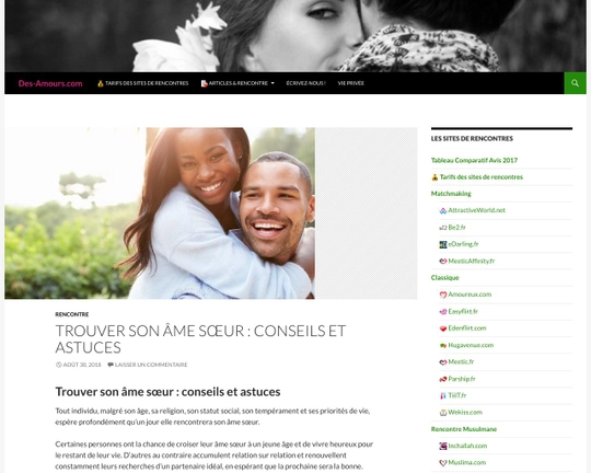 Des-Amours.com Logo