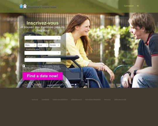 Disabled People Date Logo