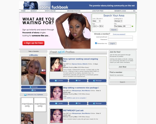 Ebony Fuckbook Logo