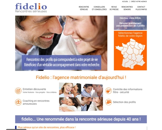 Agence Matrimoniale Fidelio, un leader agences matrimoniales et rencontre serieu...