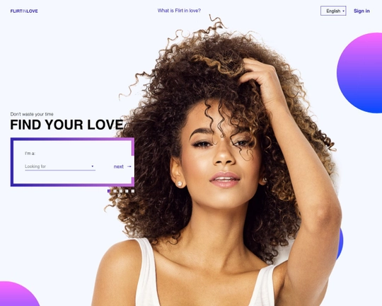 Flirt in Love Logo