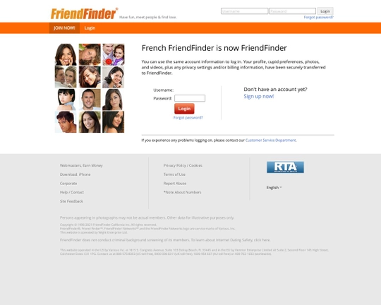 FrenchFriendFinder.com Logo
