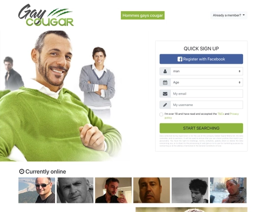 Gay Cougar Logo