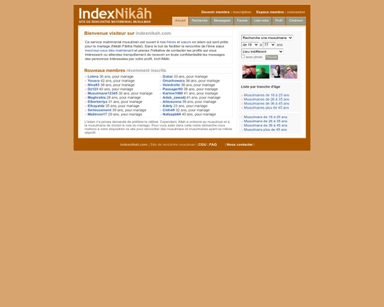 site de rencontre index nikah)