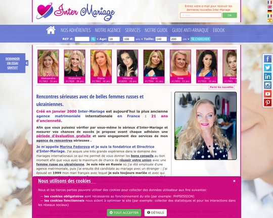 rencontre femmes russes inter mariage)