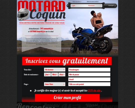 Motard Coquin Logo