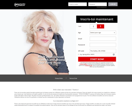 Planete Mature Logo
