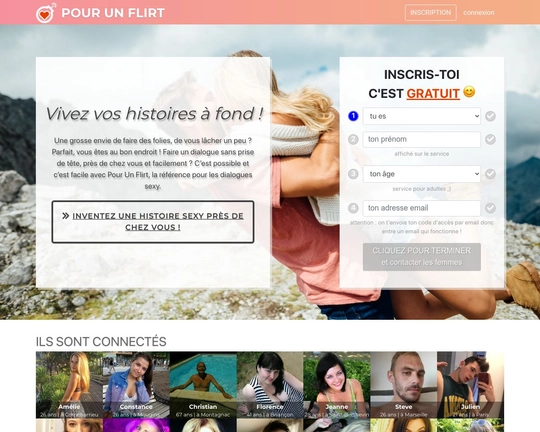 Pour Un Flirt Logo