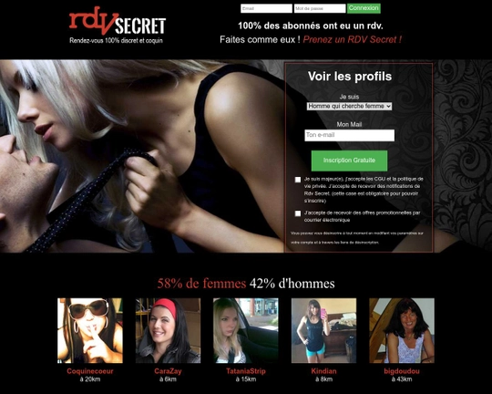 RDV Secret Logo