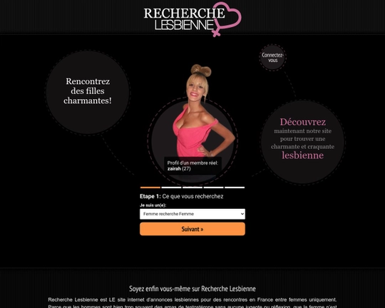 Recherche Lesbienne Logo