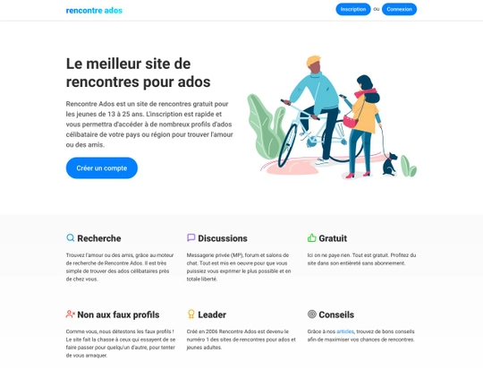 Recontre Ados Logo