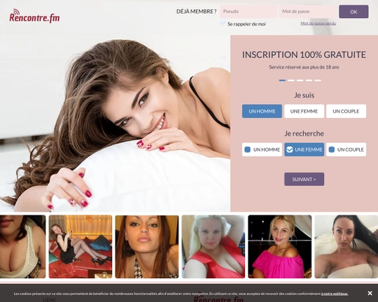 Rencontre.fm Logo