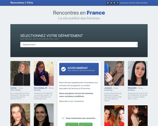 Rencontres & Flirts Logo