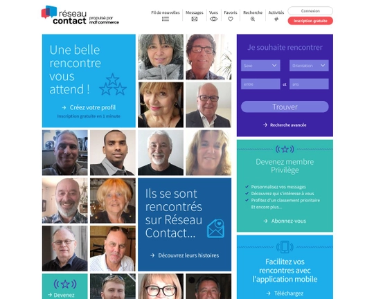 Reseau Contact Logo
