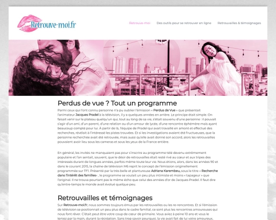 Retrouve-moi Logo